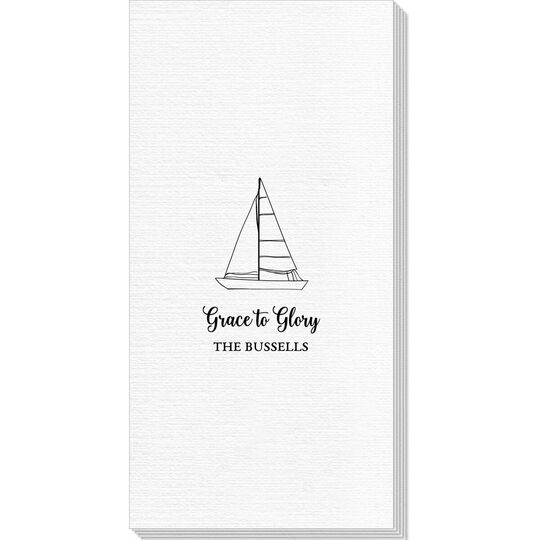 Sailboat Deville Guest Towels