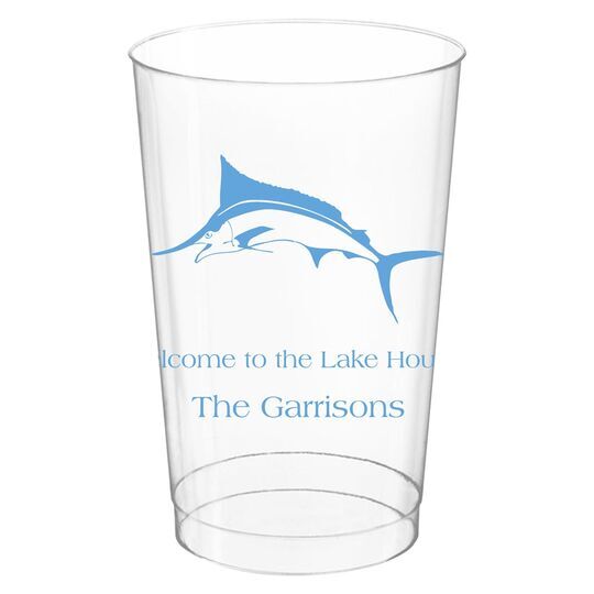 Swordfish Clear Plastic Cups