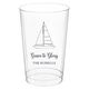 Sailboat Clear Plastic Cups Image 1 of 2