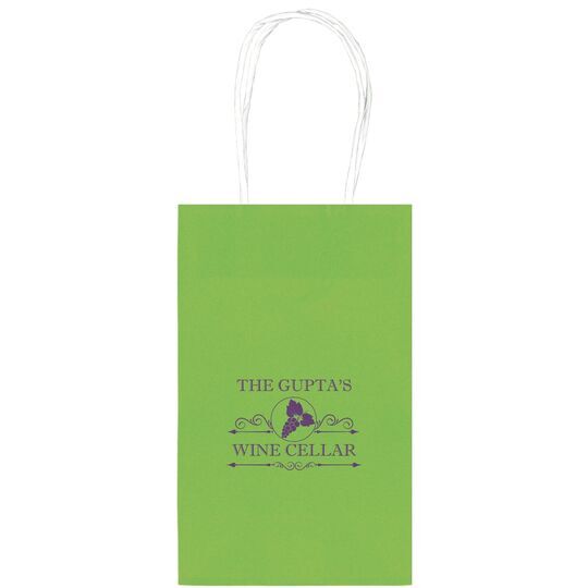 Wine Cellar Medium Twisted Handled Bags