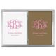 Vine Monogram with Text Double Deck Playing Cards Image 4 of 4
