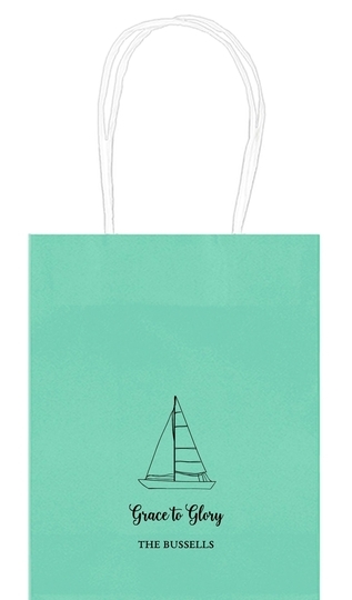 Sailboat Mini Twisted Handled Bags