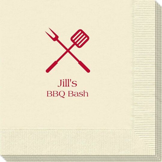 BBQ Utensils Napkins