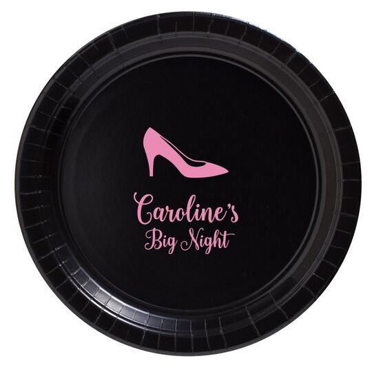 High Heeled Shoe Paper Plates