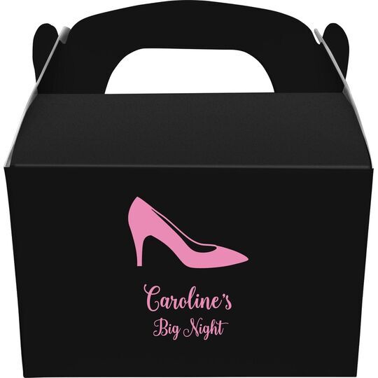 High Heeled Shoe Gable Favor Boxes