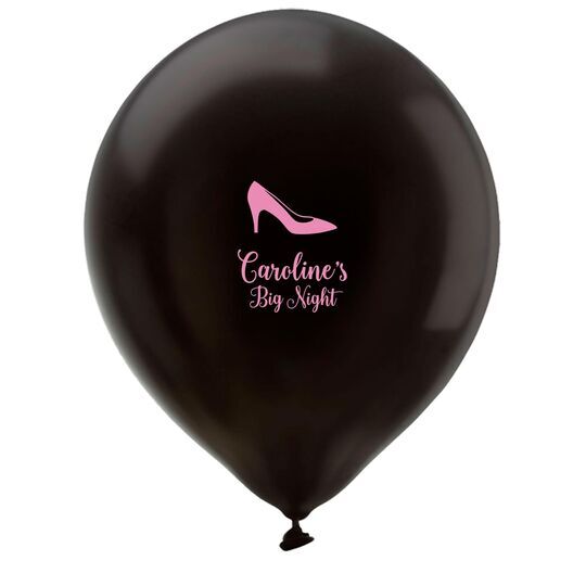 High Heeled Shoe Latex Balloons