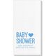 Baby Shower with Heart Deville Guest Towels Image 2 of 2