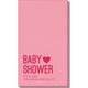 Baby Shower with Heart Linen Like Guest Towels Image 1 of 2