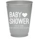 Baby Shower with Heart Colored Shatterproof Cups Image 1 of 2