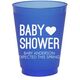 Baby Shower with Heart Colored Shatterproof Cups Image 2 of 2