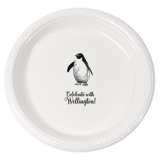 Penguin Plastic Plates