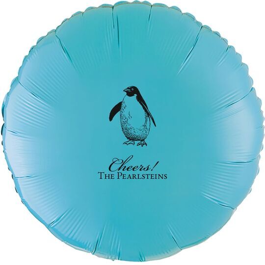 Penguin Mylar Balloons