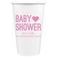 Baby Shower with Heart Paper Coffee Cups Image 1 of 2