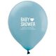 Baby Shower with Heart Latex Balloons Image 2 of 2