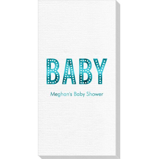 Polka Dot Baby Deville Guest Towels