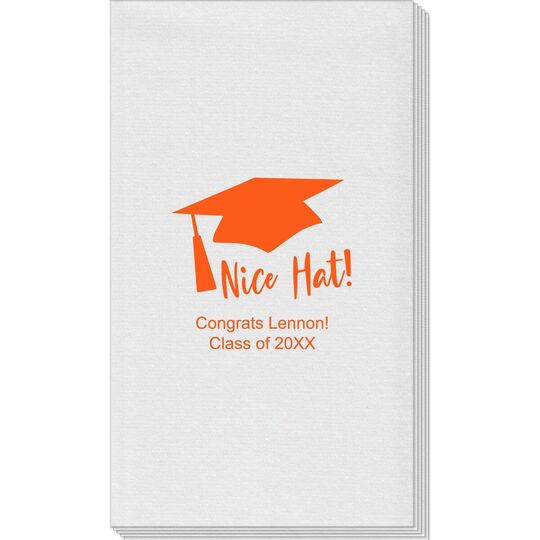 Nice Hat Linen Like Guest Towels