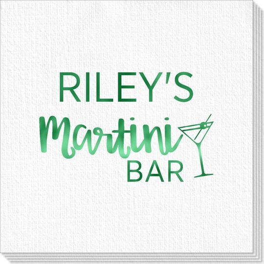 Modern Martini Deville Napkins