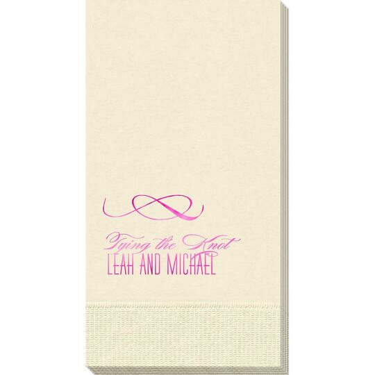 Knot Scroll Guest Towels