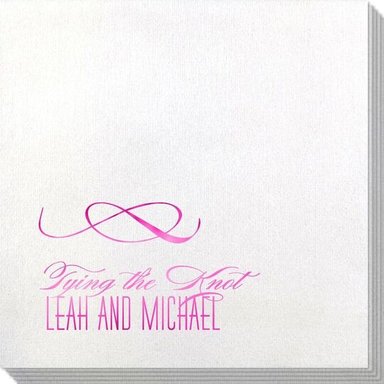 Knot Scroll Bamboo Luxe Napkins