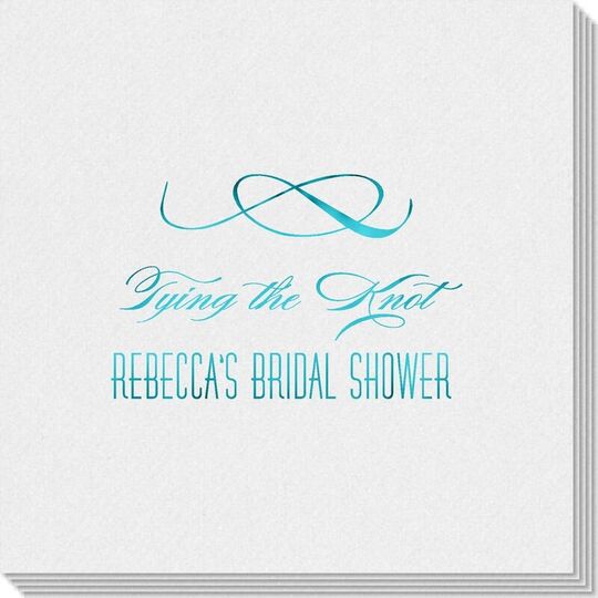 Knot Scroll Linen Like Napkins