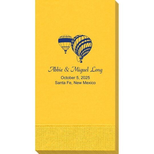 Hot Air Balloon Guest Towels