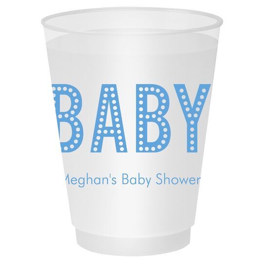 Polka Dot Baby Shatterproof Cups