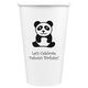 Panda Bear Paper Coffee Cups Image 1 of 2