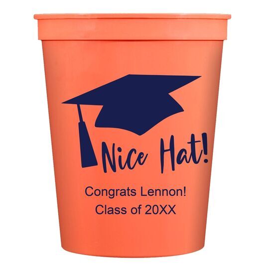 Nice Hat Stadium Cups