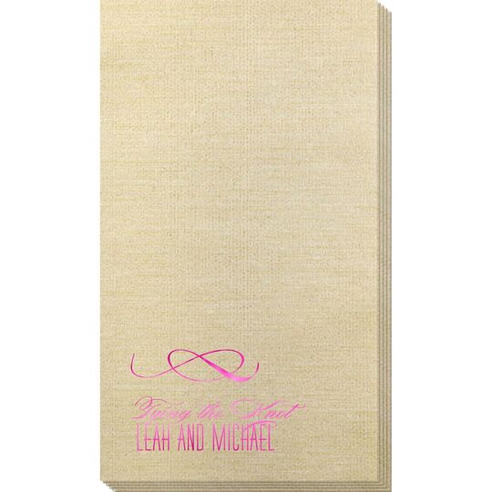 Knot Scroll Bamboo Luxe Guest Towels