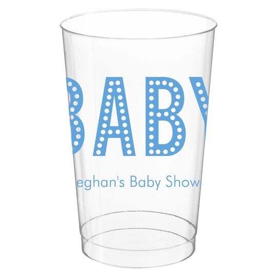 baby feet | styrofoam cups