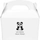 Panda Bear Gable Favor Boxes Image 1 of 2