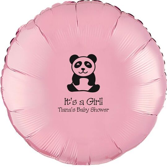 Panda Bear Mylar Balloons