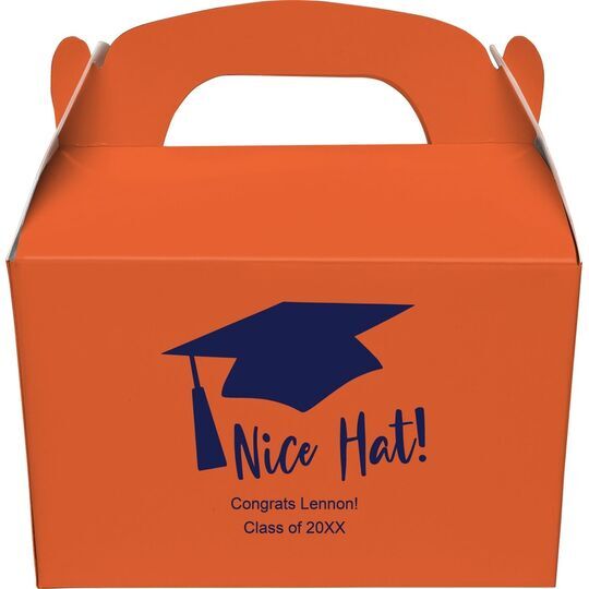Nice Hat Gable Favor Boxes