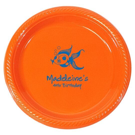 Goldfish Plastic Plates