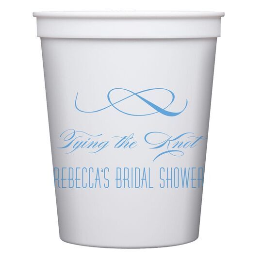 Knot Scroll Stadium Cups