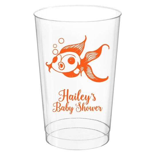 Goldfish Clear Plastic Cups