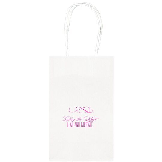 Knot Scroll Medium Twisted Handled Bags