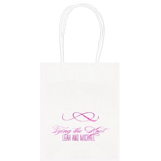 Knot Scroll Mini Twisted Handled Bags