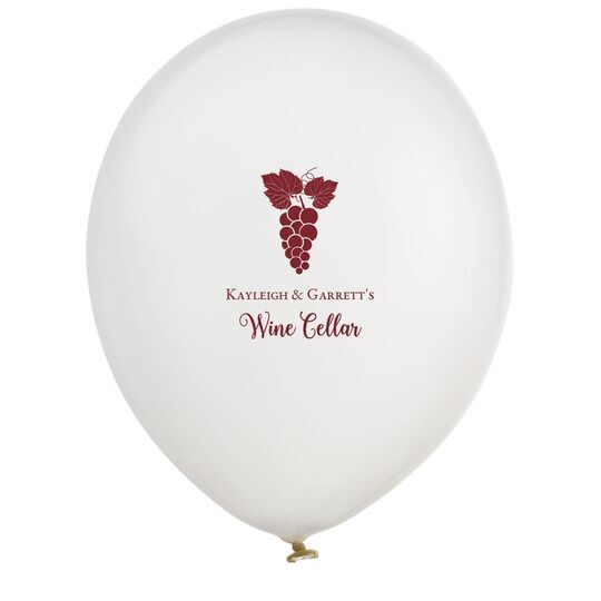 Grape Cluster Latex Balloons