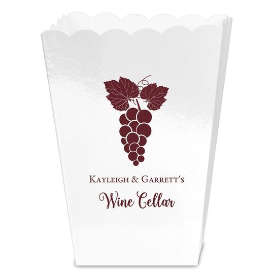 Grape Cluster Mini Popcorn Boxes