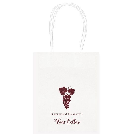 Grape Cluster Mini Twisted Handled Bags