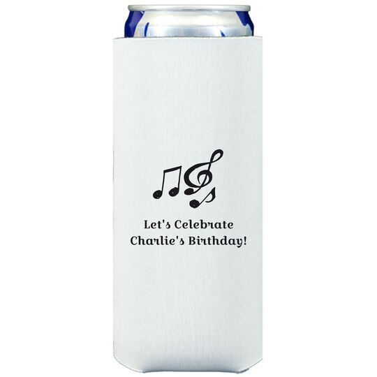 Music Notes Collapsible Slim Huggers
