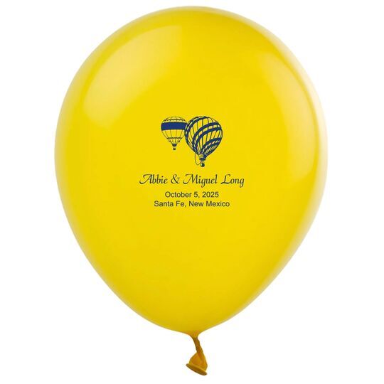 Hot Air Balloon Latex Balloons