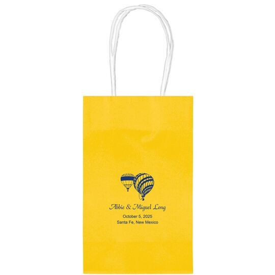 Hot Air Balloon Medium Twisted Handled Bags