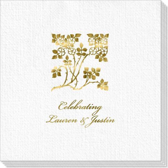 Floral Design Deville Napkins