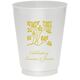 Floral Design Colored Shatterproof Cups Image 5 of 5