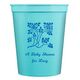 Floral Design Stadium Cups Image 5 of 5