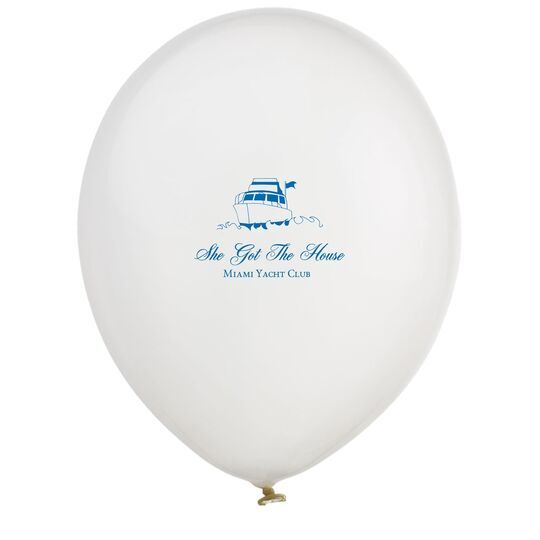 Boating Latex Balloons