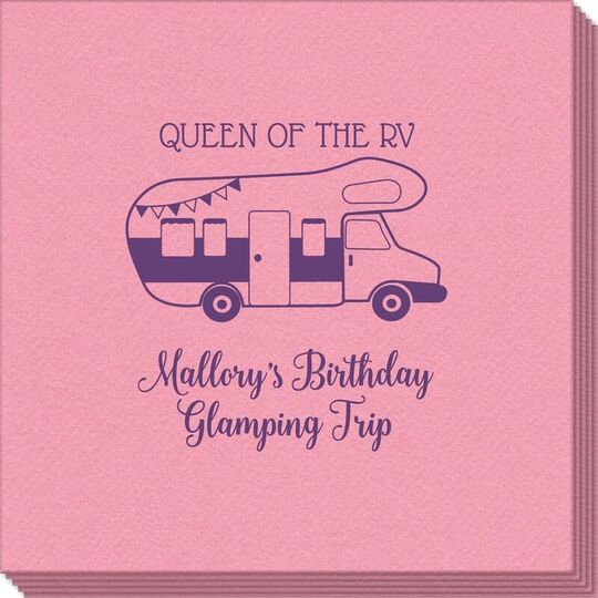 Queen of the RV Linen Like Napkins