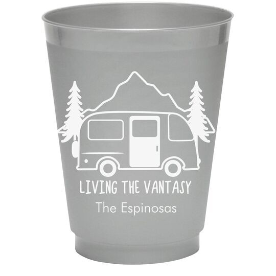 Living the Vantasy Colored Shatterproof Cups